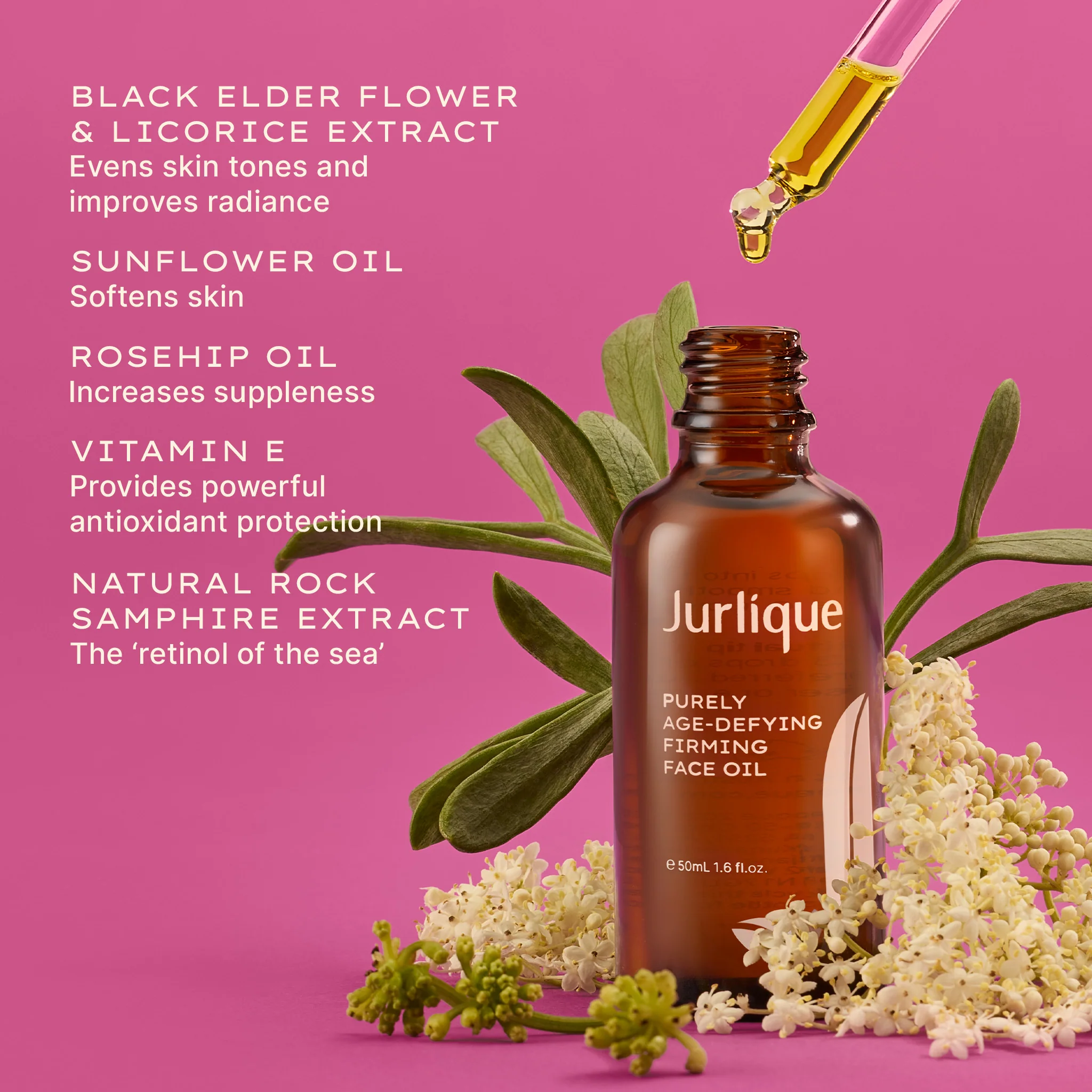 Purely Age-Defying Firming Face Oil - Image 3